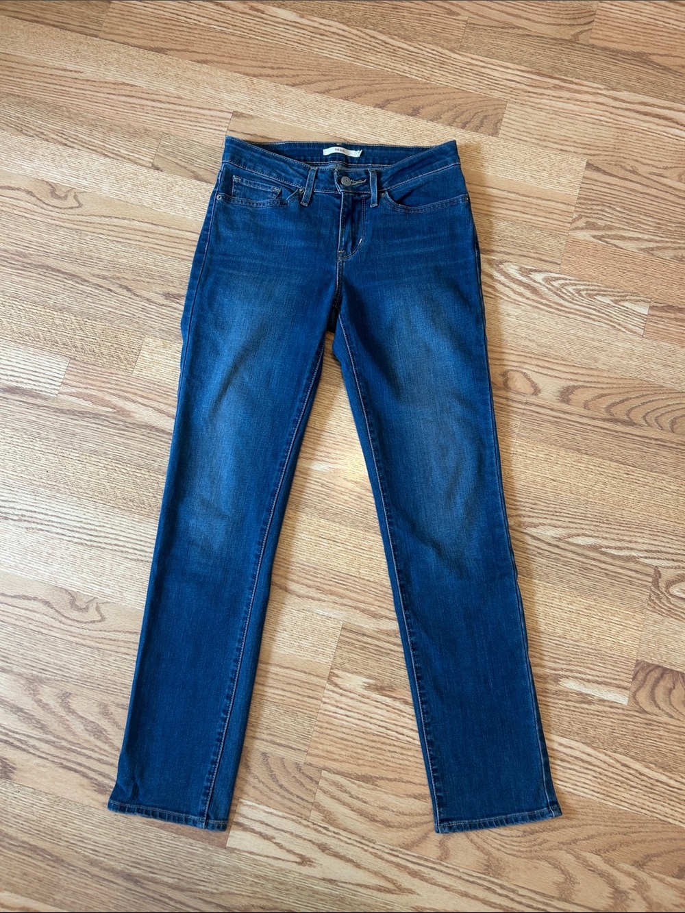 Levi's Women's Blue Skinny Slim Jeans 712 Sz 28
